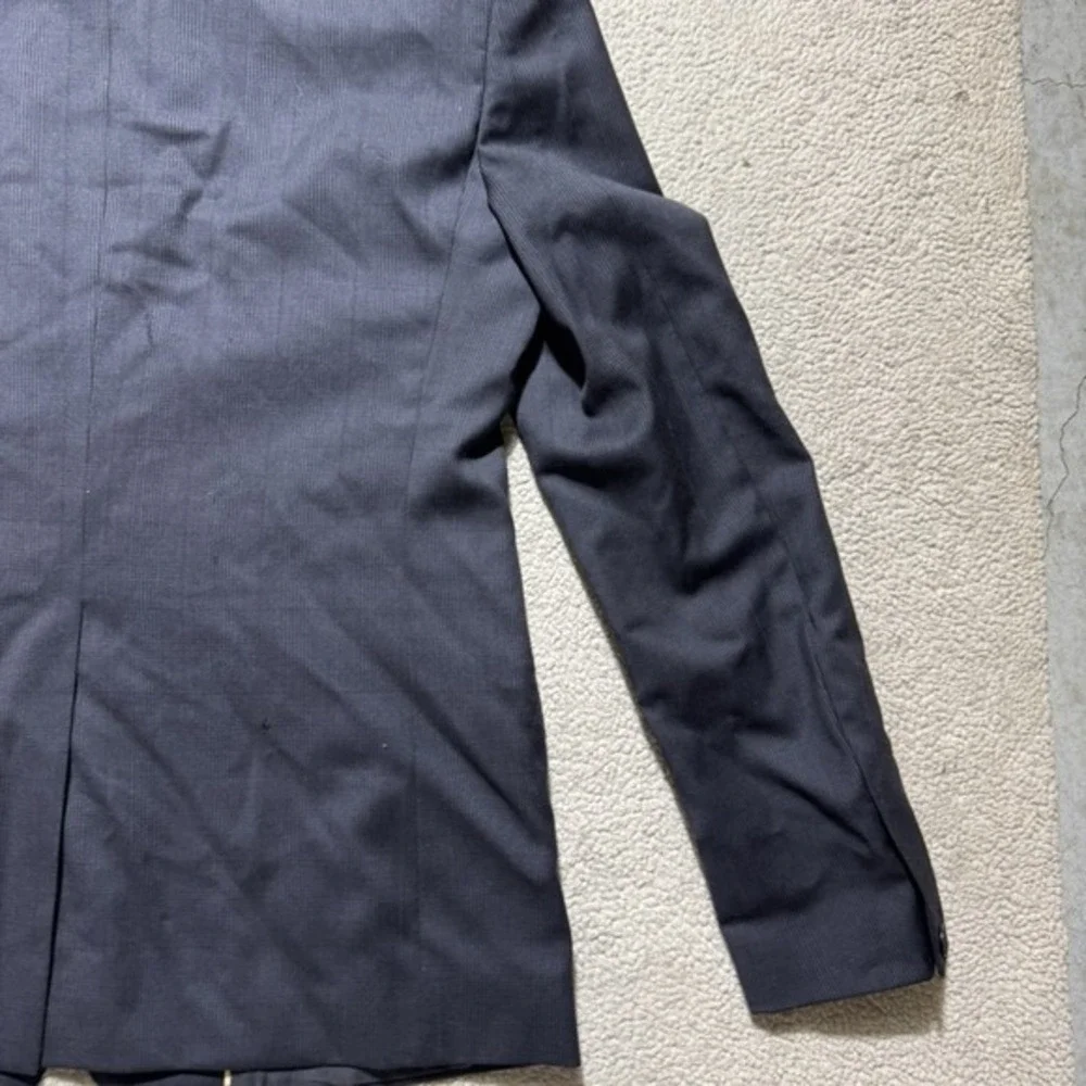 Rag &‎ Bone Blazer Mens 38 Black Two Button Wool Blend For Barneys Jacket Collar
